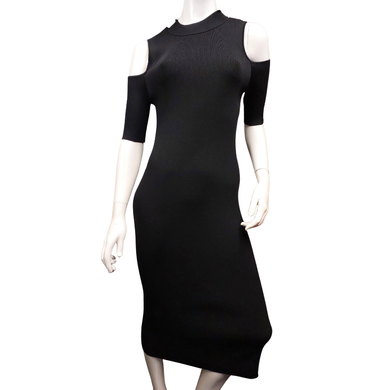 Country Road black ribbed Summer dress, size 10