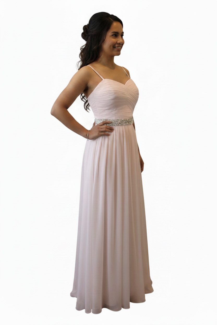'Kamal' light pink formal dress size 10/12
