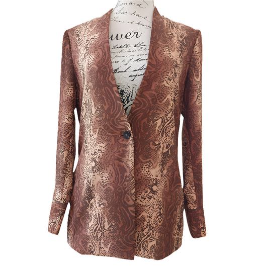 Scotch & Soda animal print jacket, size 12