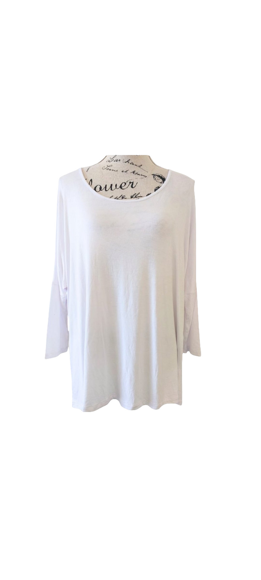 NEW Betty Basics white top, size 12