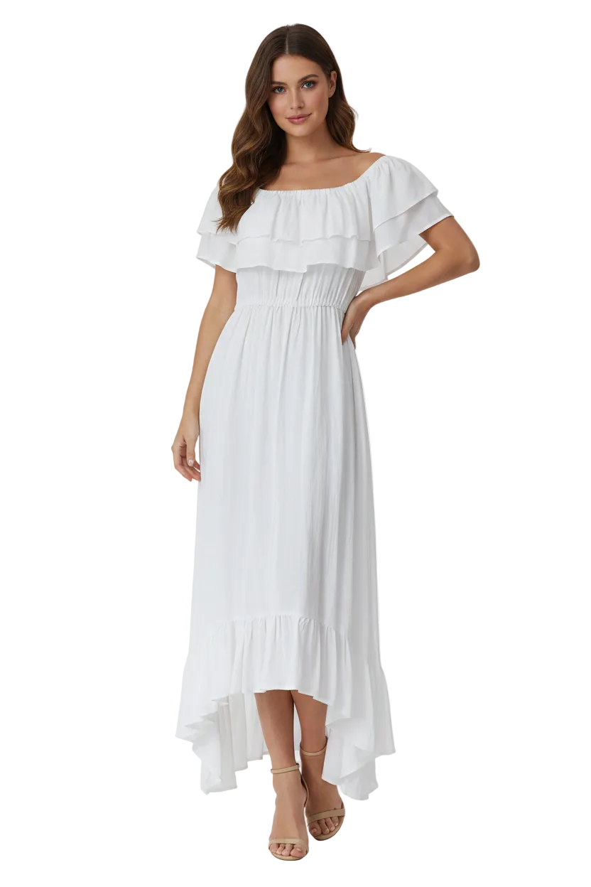 Maxim ivory Summer dress size M/10