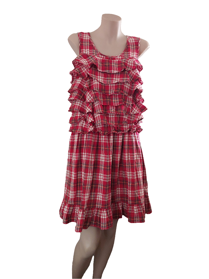 Trelise Cooper red square dress, size 8