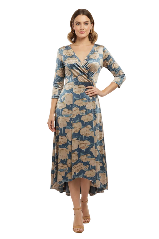 Annah S velvet dress, size 10