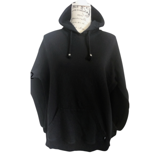 Federation sleeveless black sweater, size XS, fits 8, 10, 12