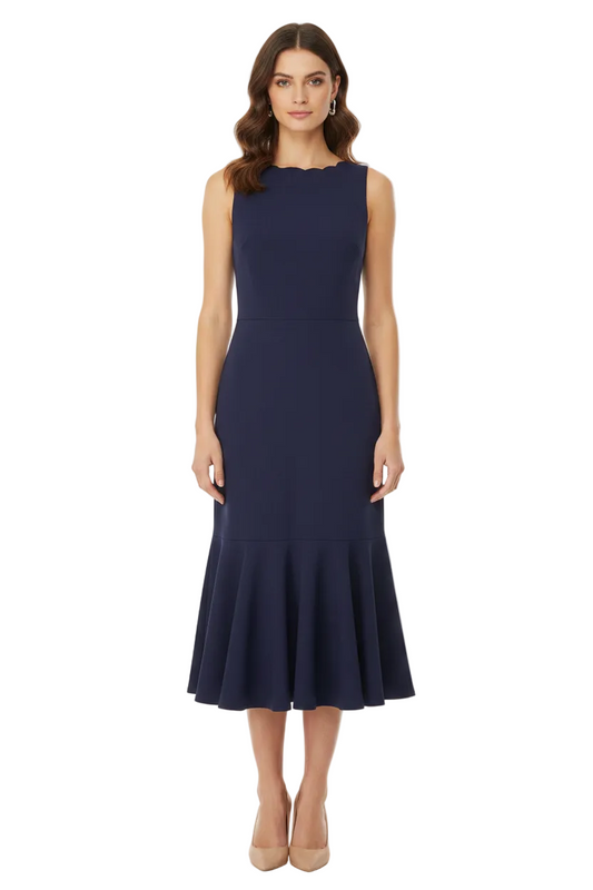 Closet navy formal dress, size 10