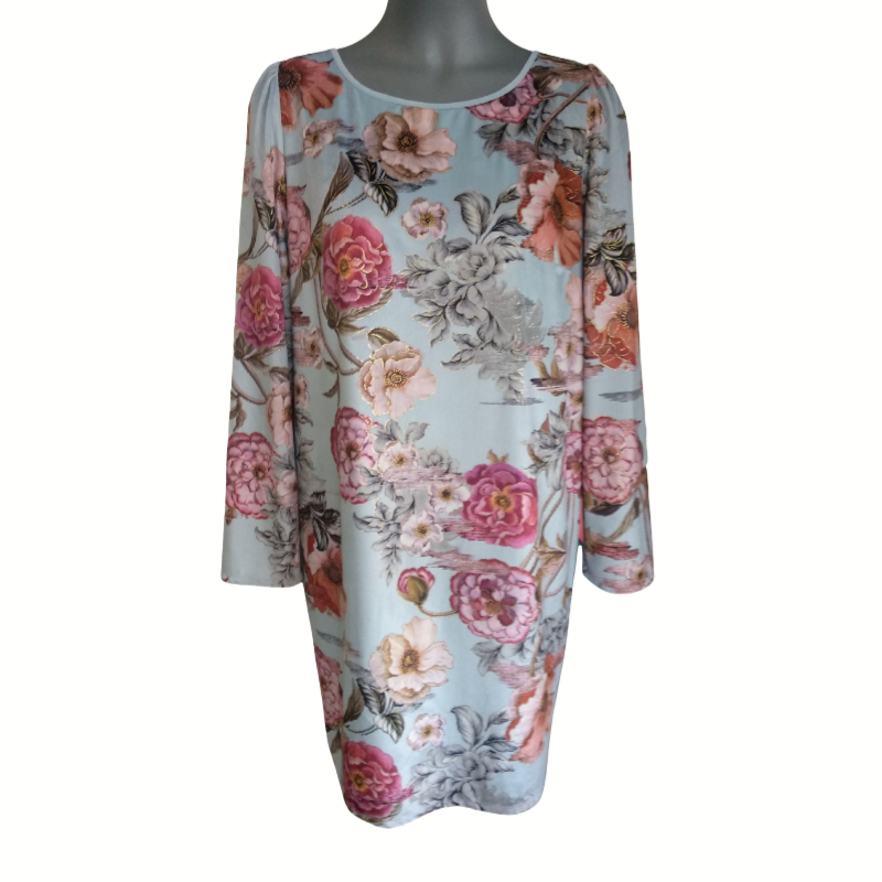 Tuesday velvet floral dress, size S/10