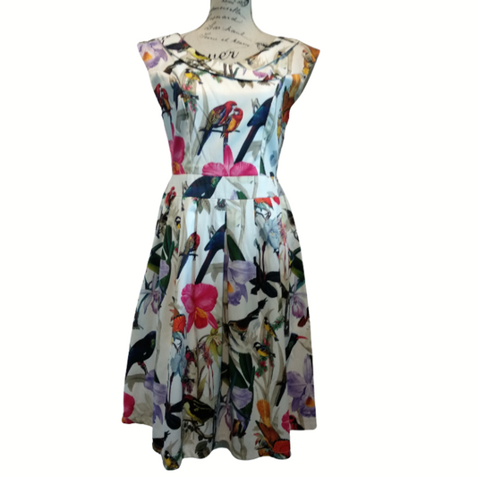 Vanessa Tong floral dress, size 10