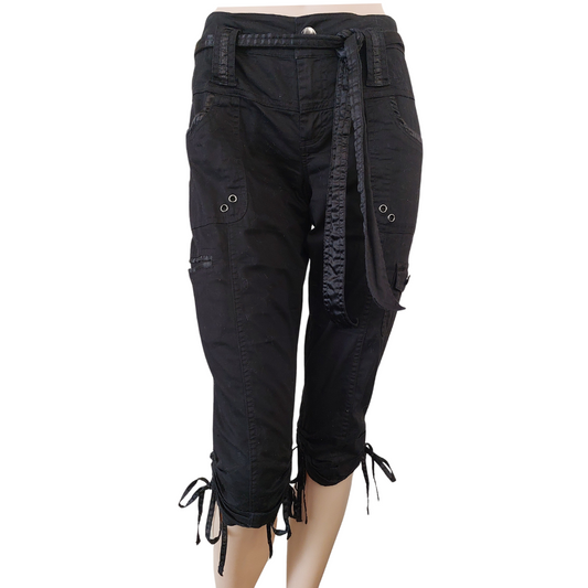 Blockout black pants, size 10