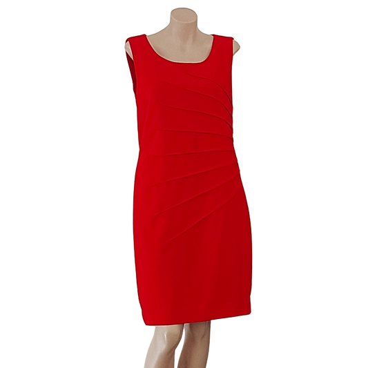 Calvin Klein red dress, size 10
