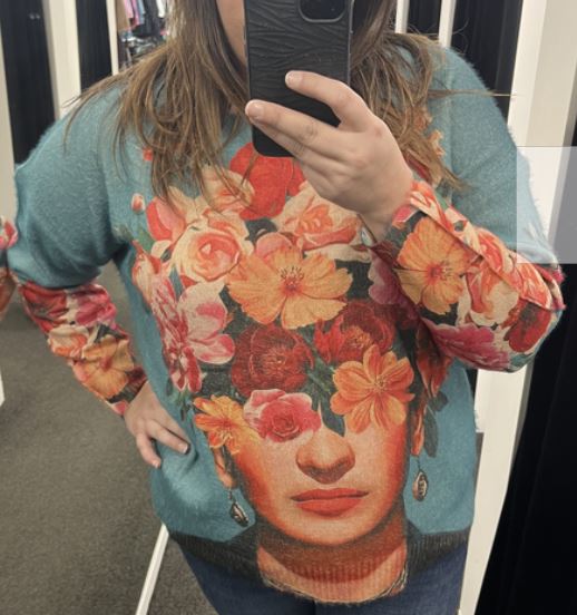 NEW KELLIS Frida Kahlo jumper, size 16/18