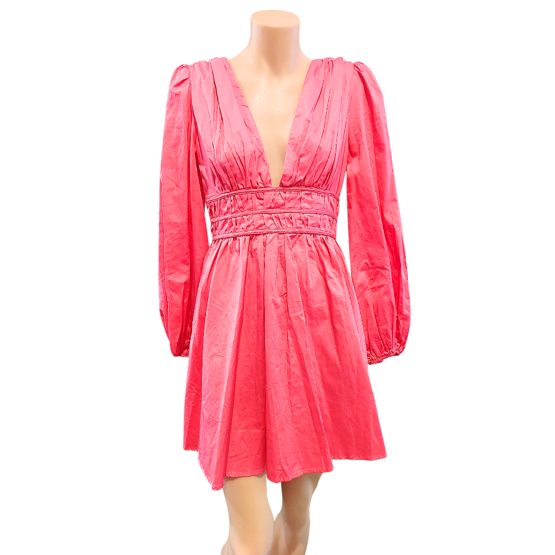 NEW Who Am I pink mini dress, size 6