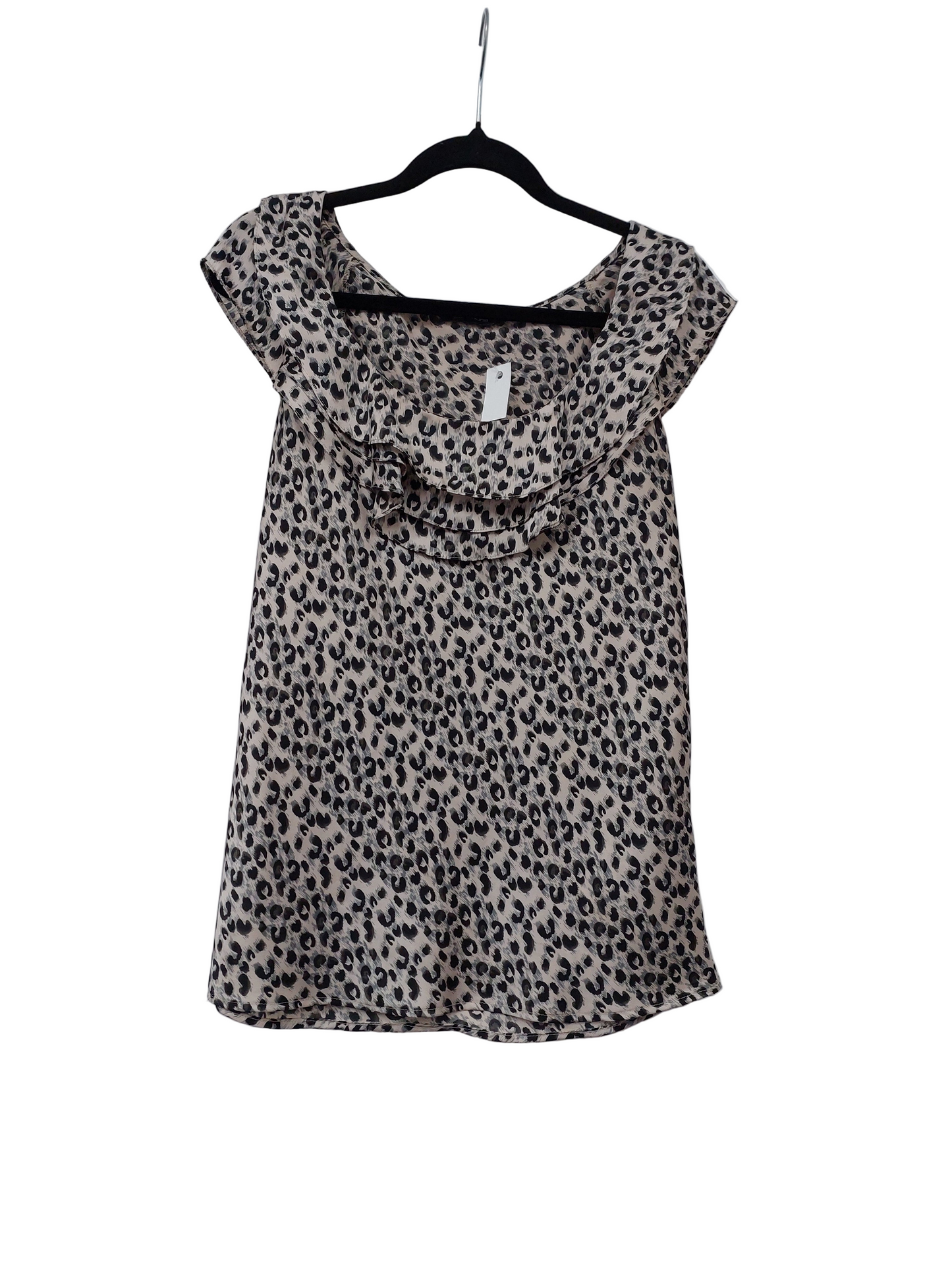 Portmans leopard print top, size 10