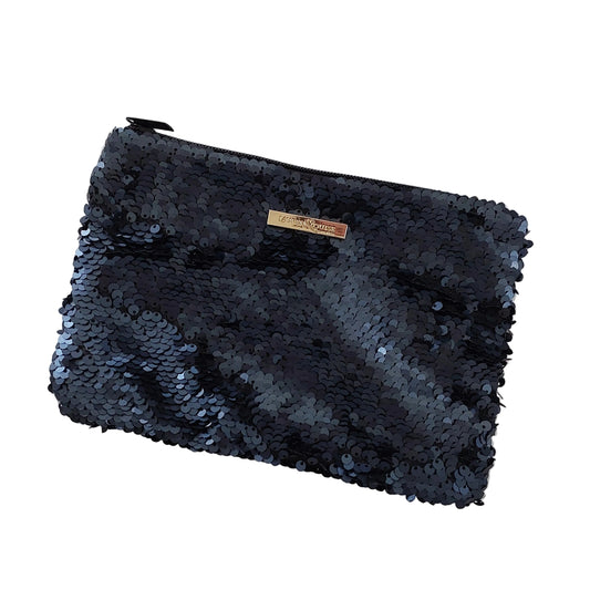 HIRE-Lauren & Louise navy blue sequin bag