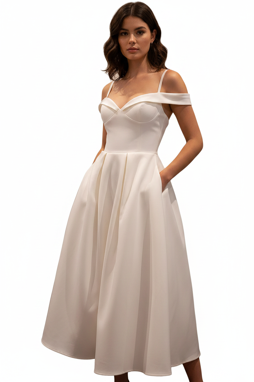 Ivory formal/ party dress, size 12