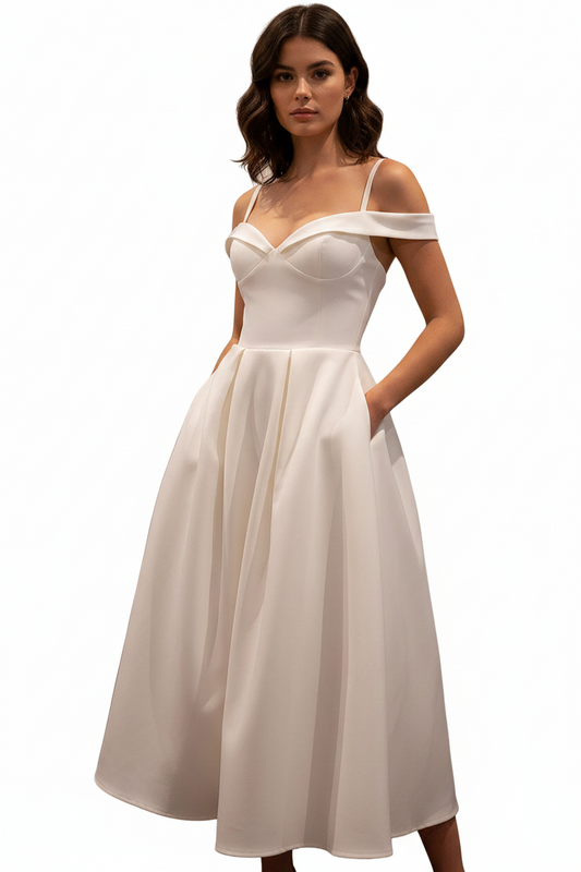 Ivory formal/ party dress, size 12
