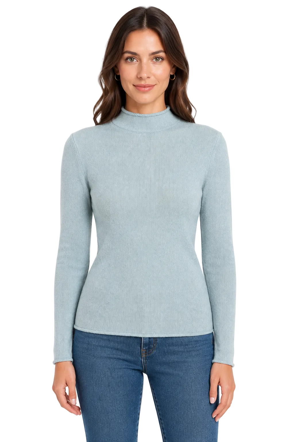 Pure wool 100% pale green jumper, size 10