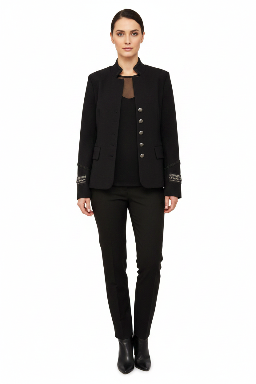 Lania The Label black jacket, size 8