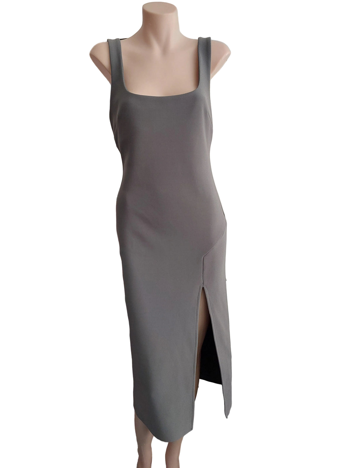 Bec & Bridge sage green midi dress, size 8