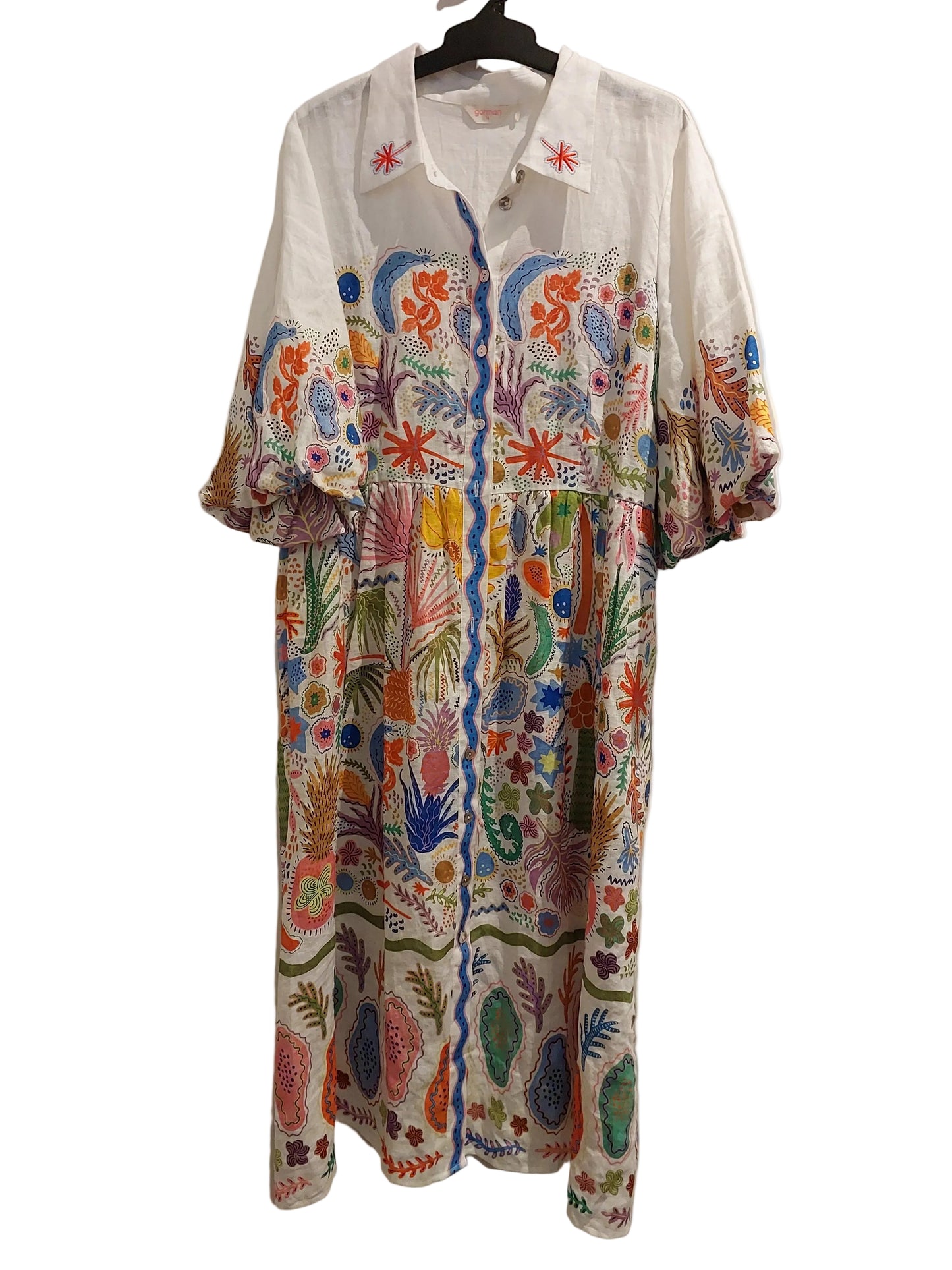 Gorman Summer linen dress, size 16
