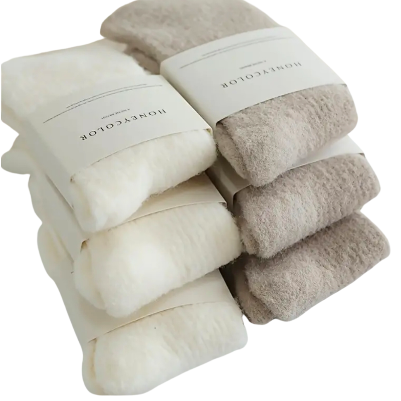 NEW 55% wool/35% cotton/10% cashmere socks, several colours, size 5-7