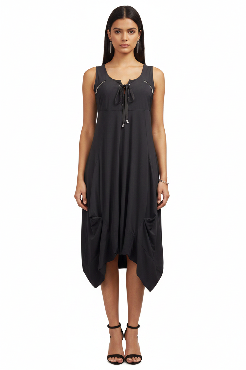 Paula Ryan black dress, size 10