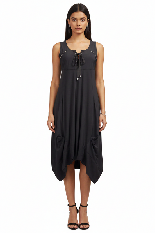 Paula Ryan black dress, size 10