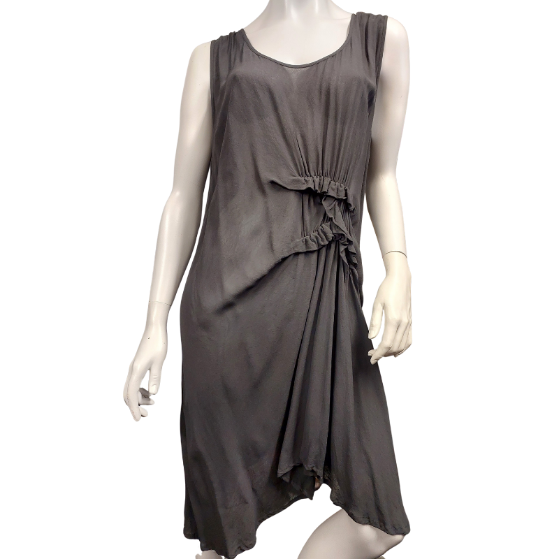 Calico grey dress, size 16