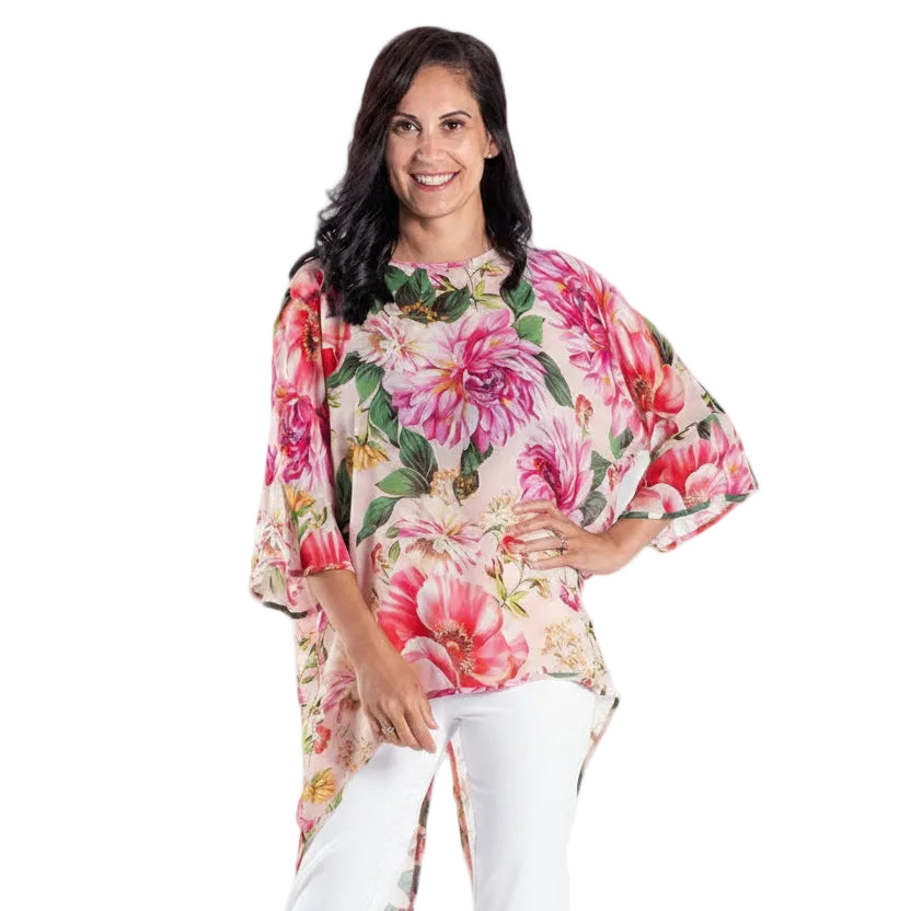 Jellicoe pink floral top, size size 16-18, retail $209