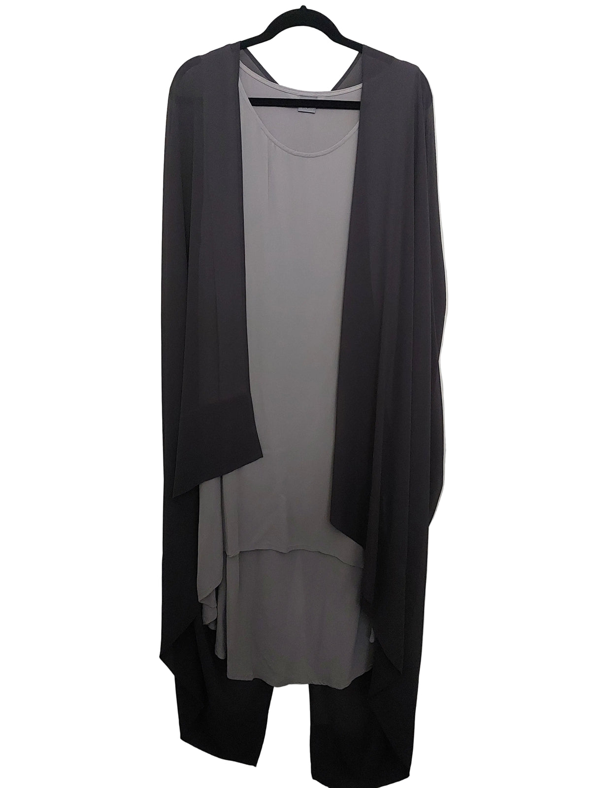Hall NZ Designer grey layering top, size L, 14-16