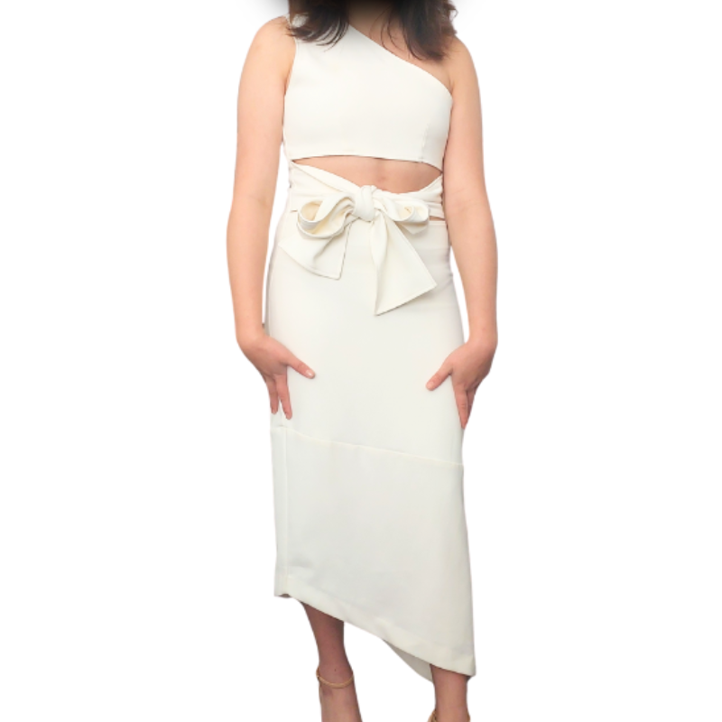 Maurie & Eve ivory formal dress, size 10