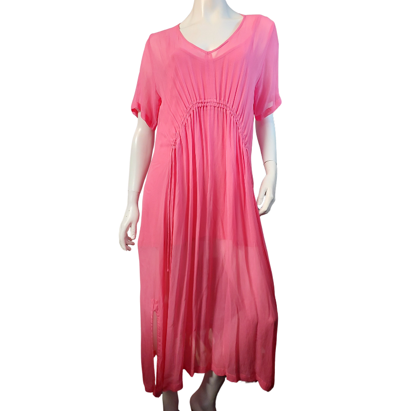 Blak pink Summer dress, size 10