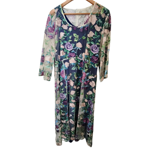 Jellicoe embroidered dress, size 20