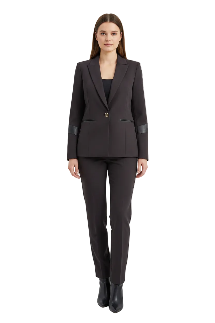 Verge black blazer jacket, size 10-12