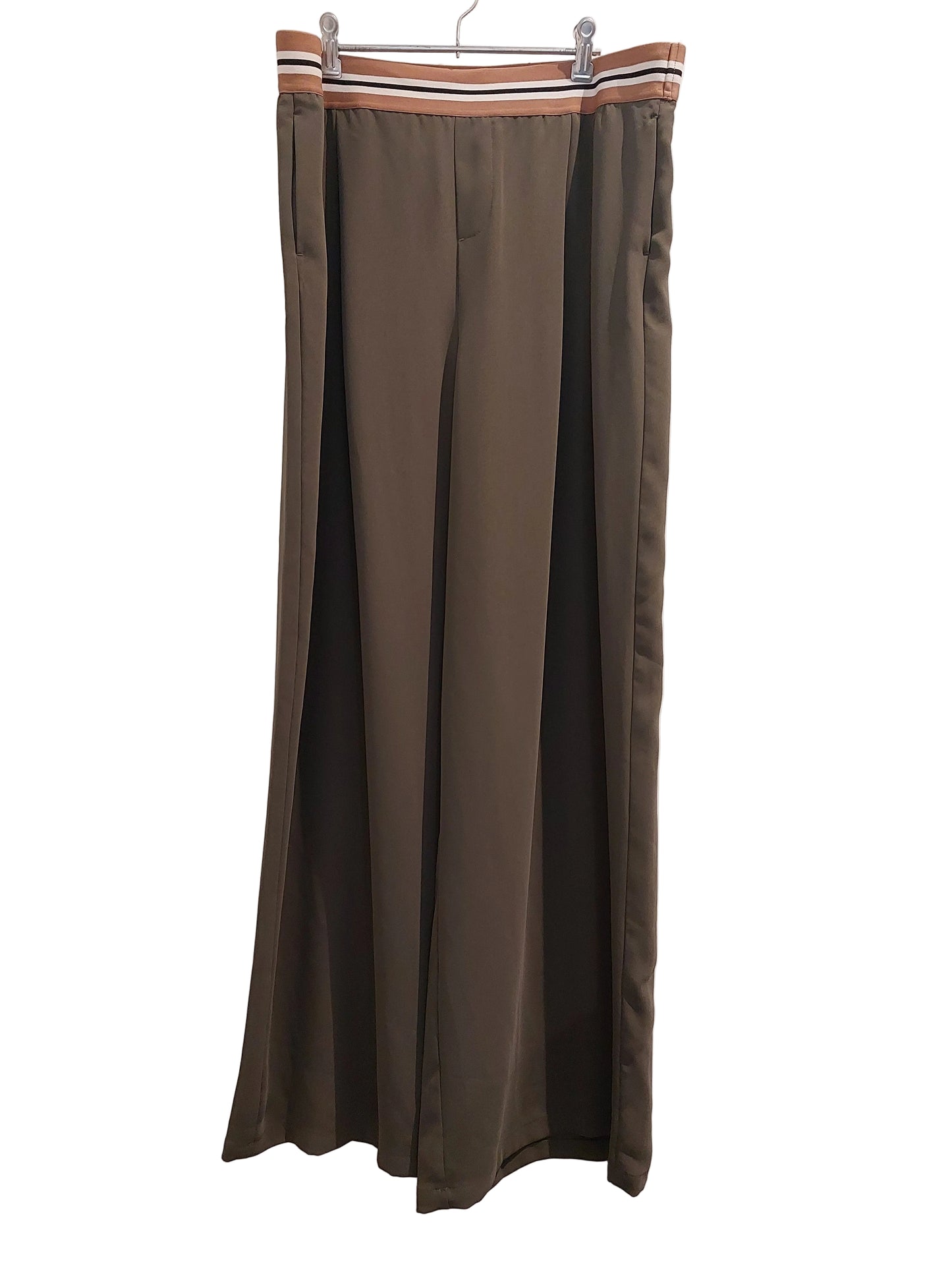 Mineral khaki wide leg Summer pants, size 20