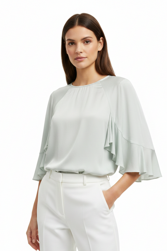 Witchery light green top,  size 6