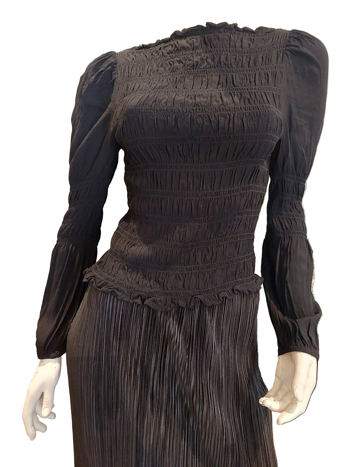 Decjuba black l/s top size 10