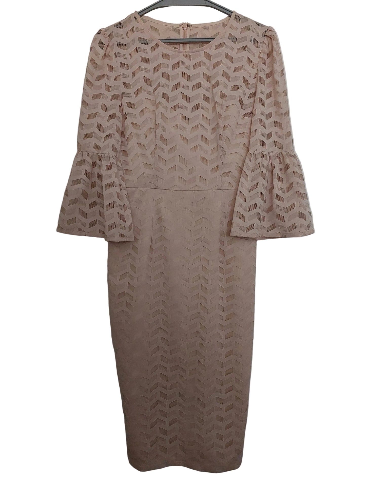 Romance beige formal dress, size 10