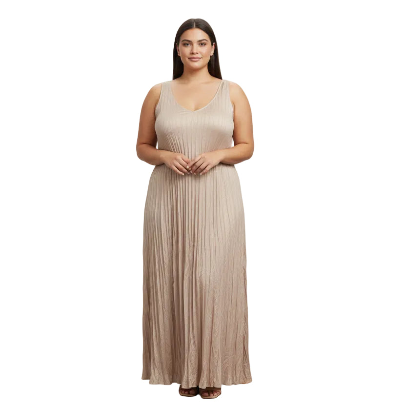 Magazine light caramel crushed petticoat, size 16
