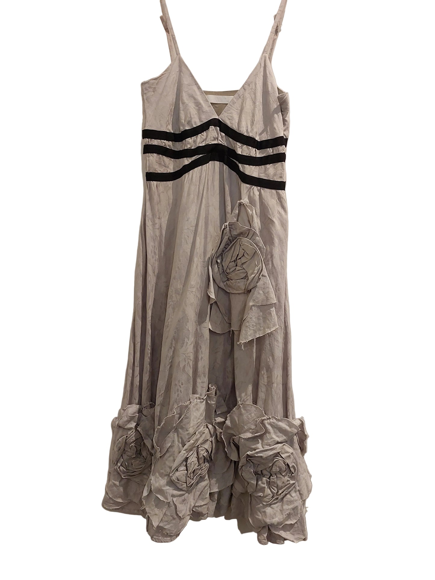Trelise Cooper silver bloom merange factory dress, size S/ 8