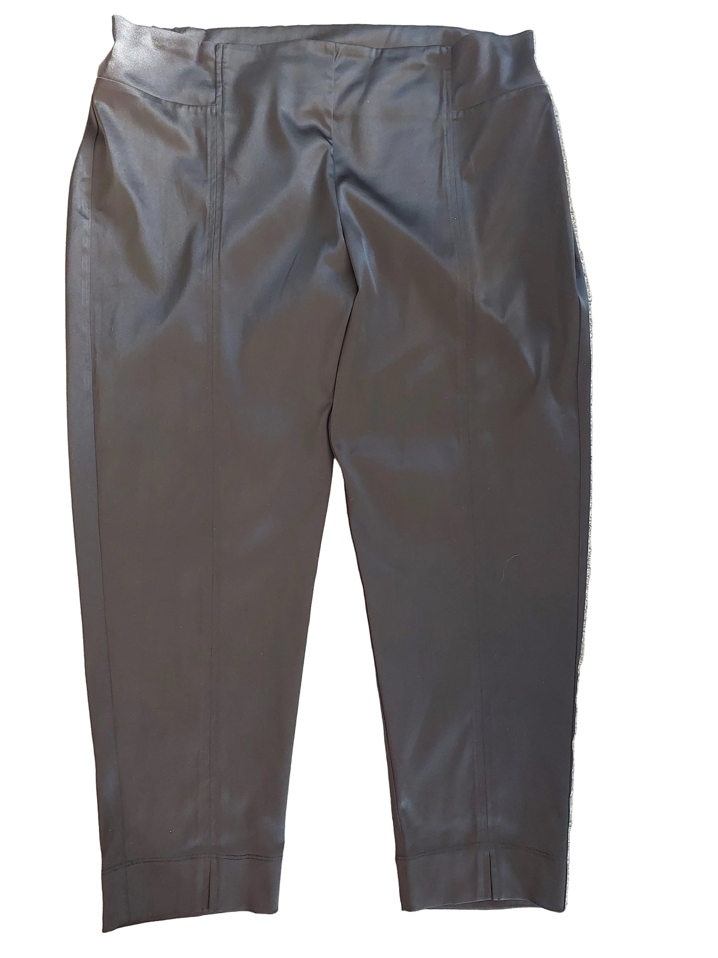 Obi black silky 7/8 pants, size 18, retail $329