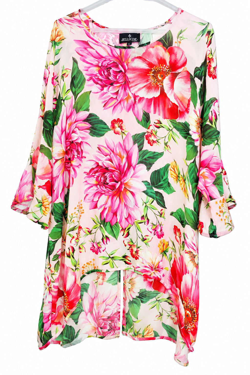 Jellicoe pink floral top, size size 16-18, retail $209