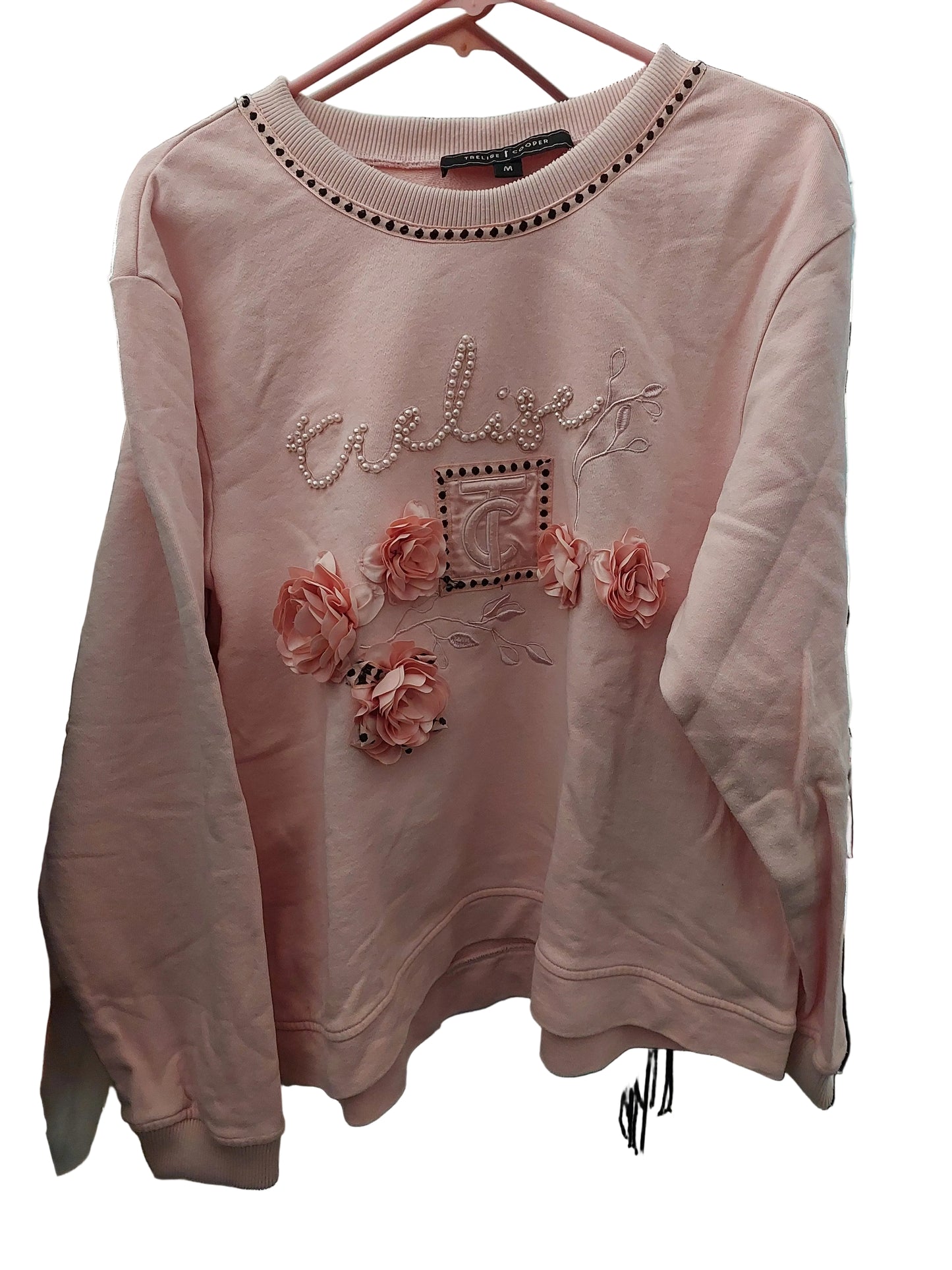 Trelise Cooper pink never Crew how much sweatshirt size M, 12-14