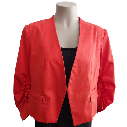 Seduce orange jacket, size 16