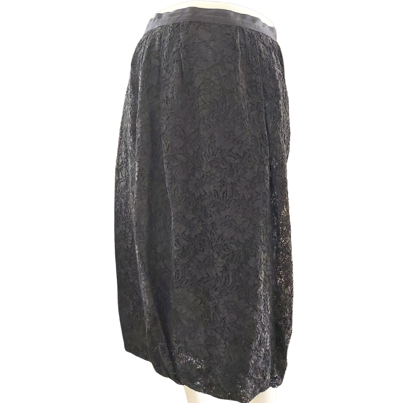 Trelise Cooper black lace skirt, size 8