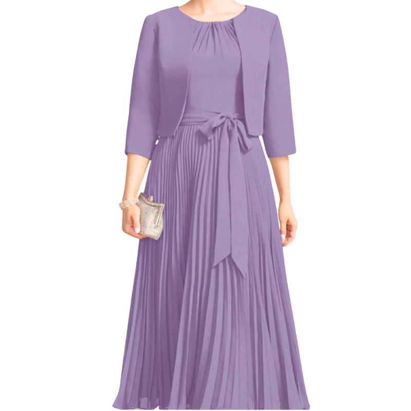 JJ House lavender formal dress & jacket, size 20