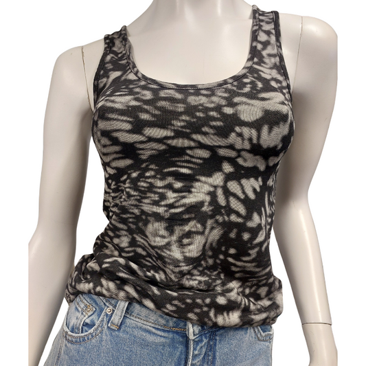 Doosh black & grey singlet top, size 10