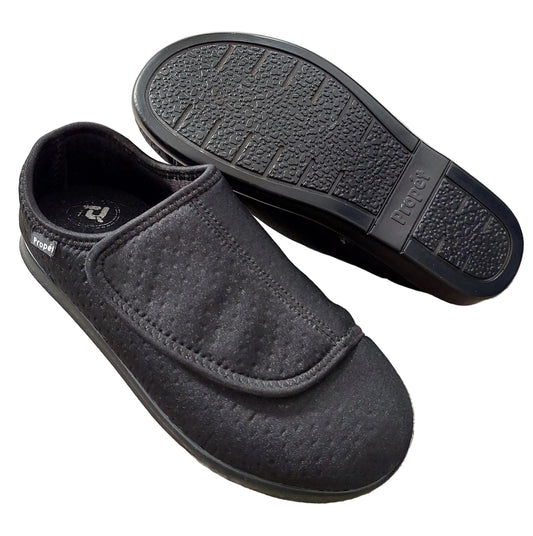 Propet black slippers, size 8, rrp $180