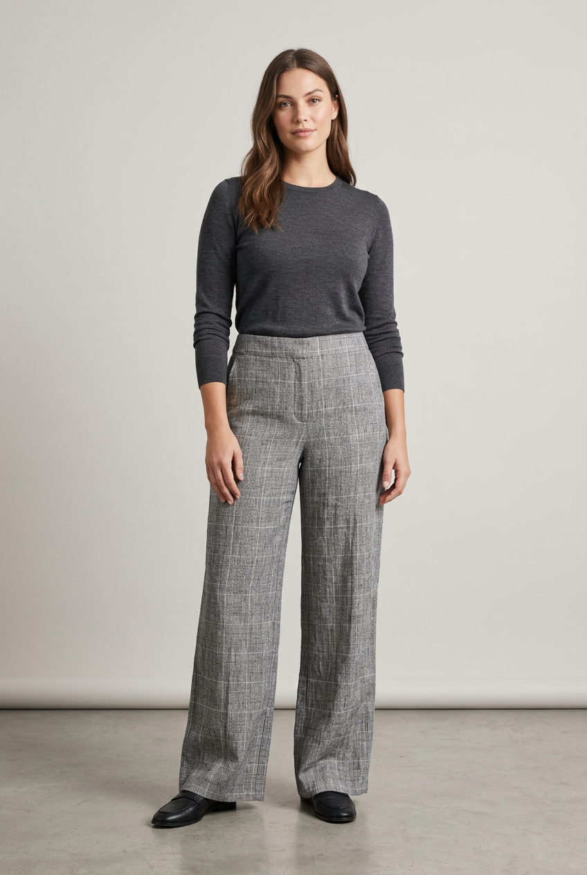 New Max grey wide leg pants, size 14, rrp $139
