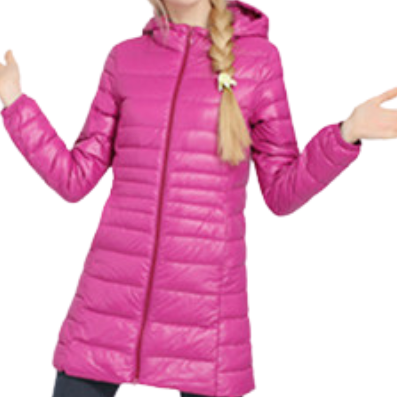 PRE-ORDER-New 90% duck down light weight puffer coat, size 8-22