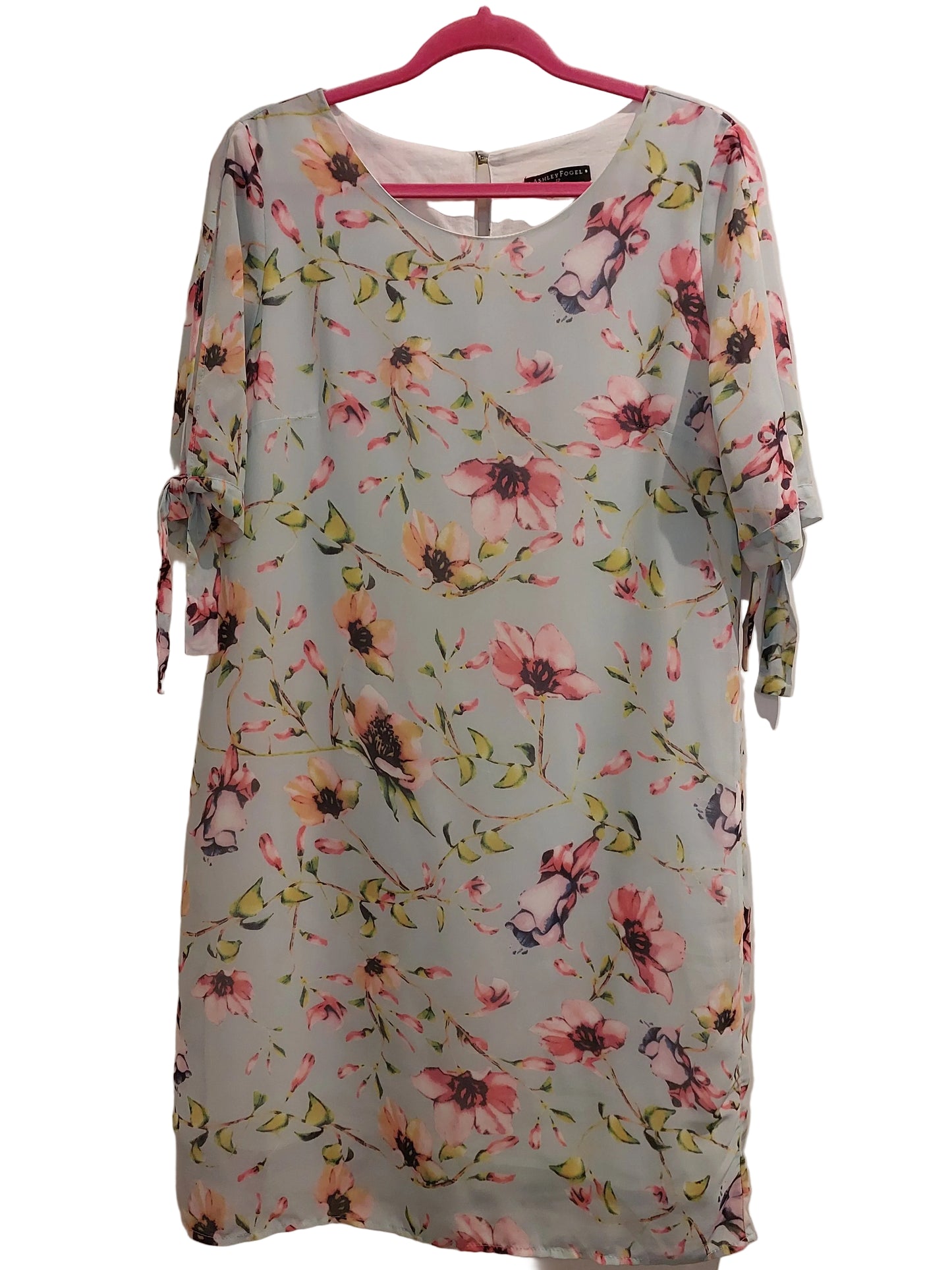 Ashley Fogel Summer floral dress, size 12